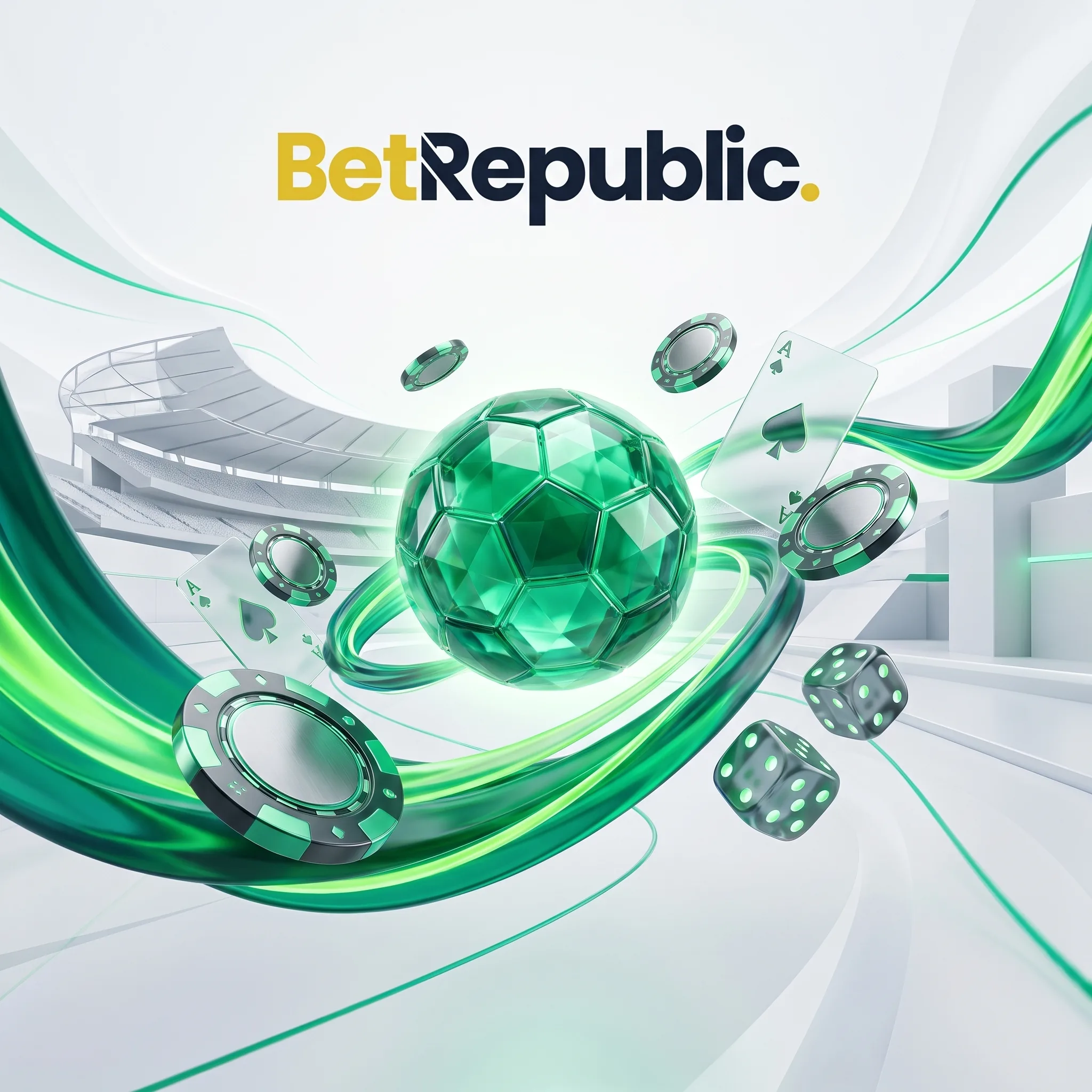 BetRepublic Casino- und Fußballmotiv