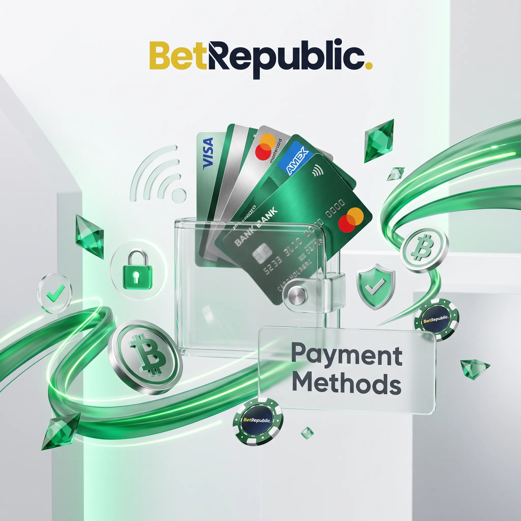BetRepublic payment methods artwork